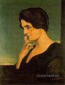Portrait de Senora gartzen 1913 Giorgio de Chirico surréalisme métaphysique